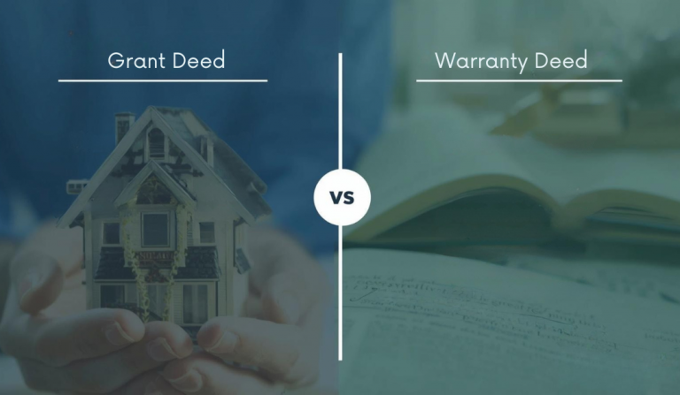 Grant Deed vs. Warranty Deed: What are the differences?